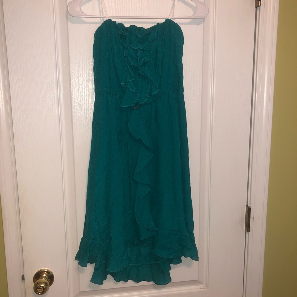 Turquoise dress